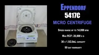 Eppendorf 5417C benchtop micro centrifuge (1263L CENTRI)