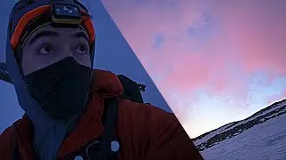 I've never seen a sunrise like this in the mountains.