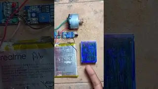 Crazy invention with IR sensor &bull; DC Motor