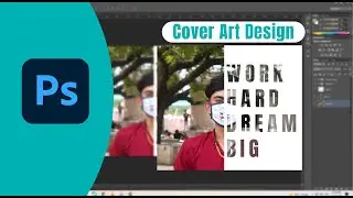 How To Create Simple Cover Art Design in Photoshop | Photoshop Tutorial