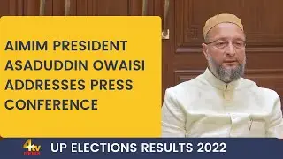 AIMIM President Asaduddin Owaisi addresses the Press Conference | UP Elections 2022 | 4tv News