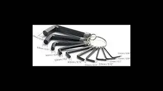AS 10-Piece Allen Keys Set features
