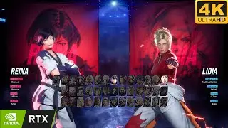 REINA VS LIDIA || TEKKEN 8 ULTRA HARD Gameplay (4K 60FPS HIGH SETTINGS)