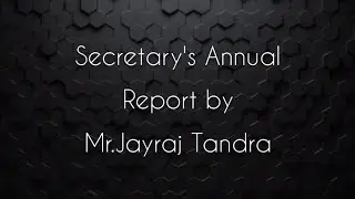 St. Thomas Church | Secretary's Annual Report | 2019-2020-2021