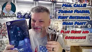 Mail Call: 7/19/25 Jordan, Kent, and Noah.  Plus Giveaways and an update on the Paint Brush Sets.