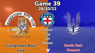 2022/2023 game 39 - Grangetown Boys Club v South Park Rangers, NRSC 1st Round 26/10/22