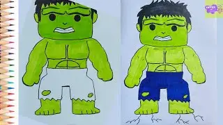 Hulk வரையலாம்/ Hulk drawing easy/ avengers drawing/ how to draw Hulk