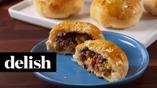 Bacon Cheeseburger Bombs | Delish