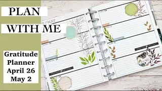 HOW TO DECORATE AND PLAN YOUR GRATITUDE JOURNAL. HAPPY PLANNER HORIZONTAL
