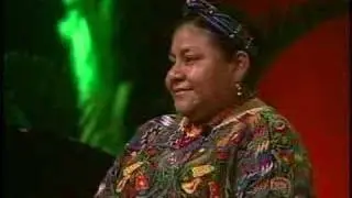 Rigoberta Menchu Live at The Human Forum Part 1