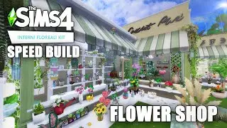 🌼🏠FLOWER POINT SHOP! INTERNI FLOREALI KIT - THE SIMS 4 ITA SPEED BUILD🏠🌼