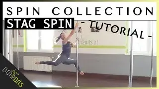 Wie macht man den Stag Spin / Sunwheel Pole? // POLE DANCE SPIN TUTORIAL