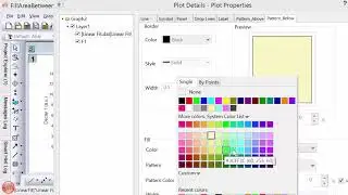Fill Area Between Curves