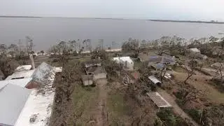 Hurricane Michael Drone Footage - Beach Dr. Panama City Beach