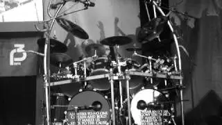 Frost of Satyricon soundchecking @ Festplassen, Bergen 29/07/09