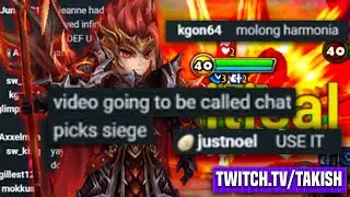 Twitch Chat vs G3 Guild Siege!! 10/10 incoming?! - Takish Twitch Stream
