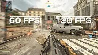 60 FPS vs 120 FPS - Call Of Duty: Modern Warfare 3 - PC, iPhone, Xbox, PS5 60hz vs 120hz