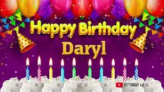 Daryl Happy birthday To You - Happy Birthday song name Daryl 🎁