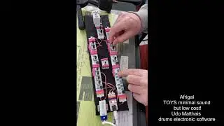 Udo Matthias drums - Sounds minimal but lowcost Toy