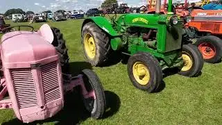 Historic Agricultural Tractors. Laughton Autumn Show 2025.