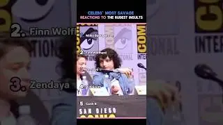 Celebs' Most Savage Reactions To The Rudest Insults  #FinnWolfhard #celebrity #react