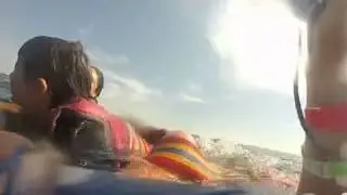 Parasailing line break