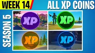 *WEEK 14* ALL XP Coins Locations - Season 5