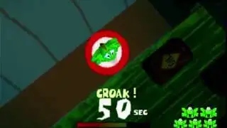 Let's Play frogger 1997 Part 12 Even More Exploding Barrels!