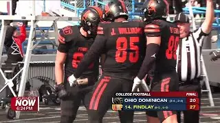 Findlay rallies past Ohio Dominican to stay unbeaten at 8&ndash;0