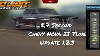No Limit Drag Racing 2.0: Chevy Nova II 5.7 Second Tune (Update 1.2.3)