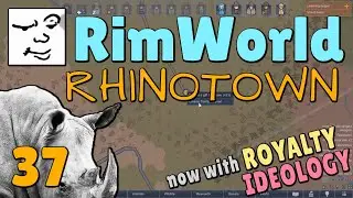 Friendly Care Package Inbound | RimWorld, Rhinotown (pt. 37) | Mu Plays