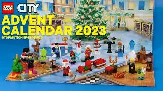 60381 LEGO CITY ADVENT CALENDAR 2023 // Stop Motion Speed Build