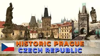 Historic Prague Czech Republic | Walking Tour | Историческая Прага Чехия [ENG]