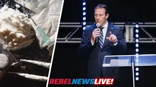 Dr. Stephen Ellis condemns Liberal 'safe supply' drug policies at Rebel News LIVE!