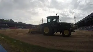 Pitch Renovations Stage 5 - May 2015: Rochdale AFC - Spotland Stadium