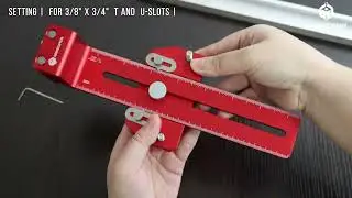 Gohelper Thin Rip Jig for Repetitive Narrow Strip Cuts Works with Table Saw