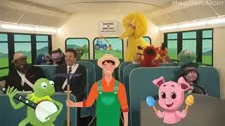 SESAME STREET TOUR BUS FARMER MACDONALD