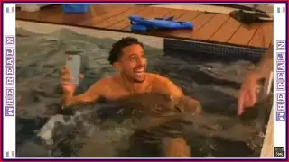 recovery day  pool session with Marco Verratti iPhone prank