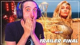 ¡CELESTIALES!😱 Reaccionando al TRAILER FINAL de ETERNALS adreplays