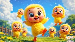 Cute Baby Chicks Dance 🐥 | Fun Kids CartoonHappy Little Chicks 🐣