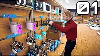 I STARTED My Own BEST BUY -Part 1- Electronic Store Simulator