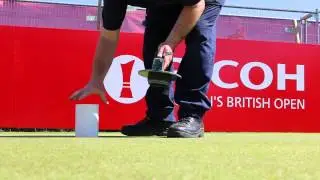 Ricoh Women's British Open - How to Cut a Golf Hole