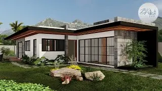 Casa de 2 Quartos com 100m&sup2; | Moderna e Aconchegante