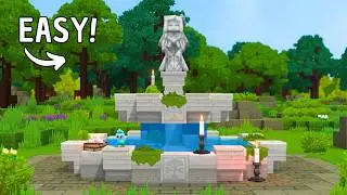 Hytale | How to build a Fountain | Tutorial