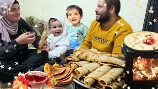 مناقيش على الصوبيا 🔥حلويات صحية ❤️وجلسة تصوير مع جميلة ❤️