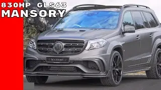 830HP Widebody Mercedes AMG GLS63 By Mansory