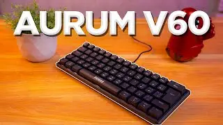 O MELHOR TECLADO 60% COM SWITCH LINEAR E SILENCIOSO - TECLADO PICHAU AURUM V60