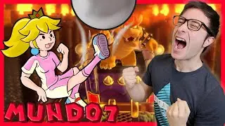 ⭐️ MUNDO 7 en SUPER MARIO 3D WORLD ONLINE con Elesky / Steyb y SwitchMan en Nintendo Switch