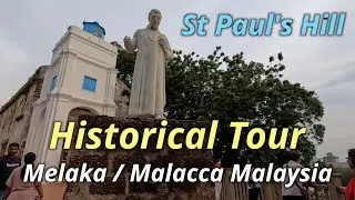 🇲🇾4K walk Malaysia | Melaka(Malacca) Dutch Square, Red square, Christ Church, Stadthuys