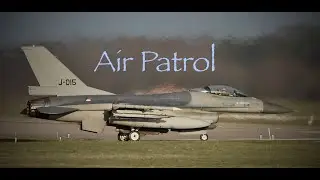 Dutch F-16AM Fighter CAP takes to the skies to patrol European borders in the far east. (xxFEB2022)